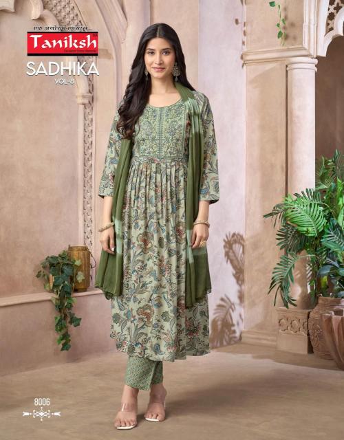 Taniksh sadhika vol 8 wholesale kurtis price
